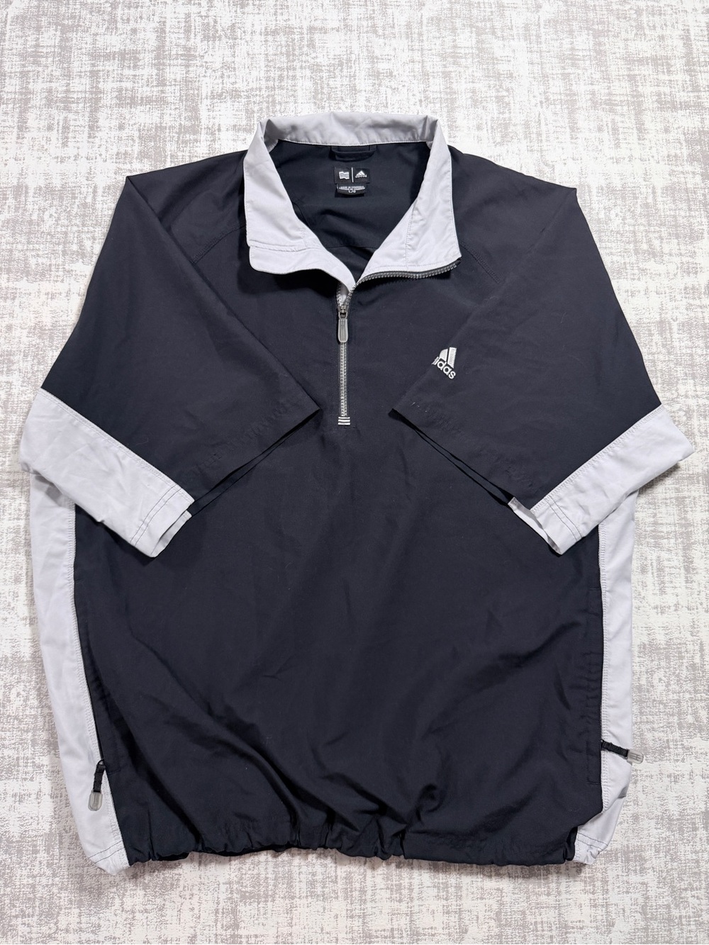 Y2K/Vintage Adidas Half-Zip Golf Windbreaker/Windshirt Size L 29.5x26.5
